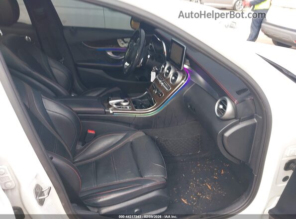 55SWF6EBXJU274779 2018 MERCEDES-BENZ AMG C 43 White Vista interior delantera