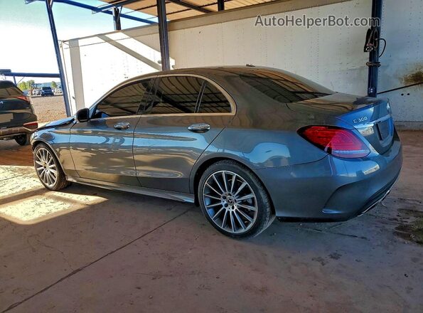 55SWF8DB1KU292909 2019 MERCEDES-BENZ C Gray Tył lewy