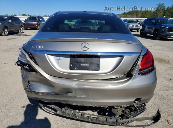 55SWF8DB2KU321351 2019 MERCEDES-BENZ C Silver Հետևի տեսք