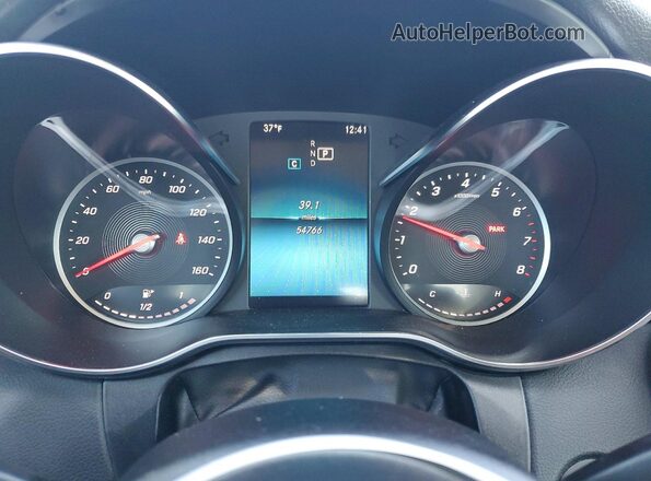 55SWF8DB2KU321351 2019 MERCEDES-BENZ C Silver Սարքավորումների վահանակի տեսք
