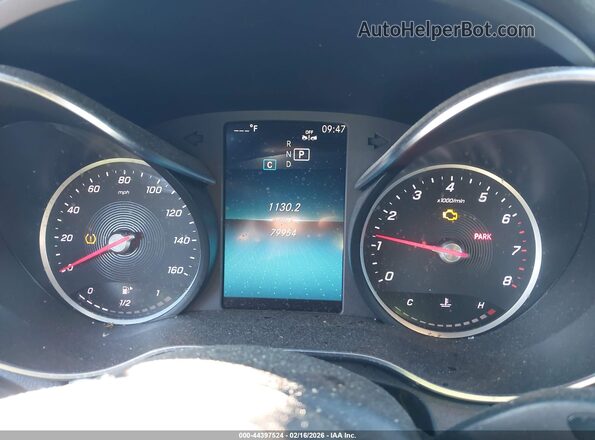 55SWF8DB2KU322449 2019 MERCEDES-BENZ C-CLASS Black Widok tylnych siedzeń