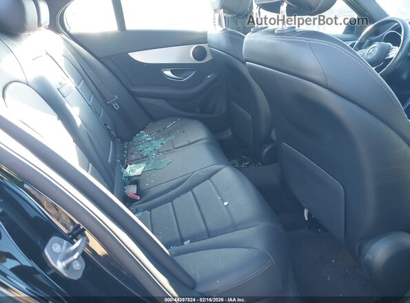 55SWF8DB2KU322449 2019 MERCEDES-BENZ C-CLASS Black Widok naklejki z numerem VIN