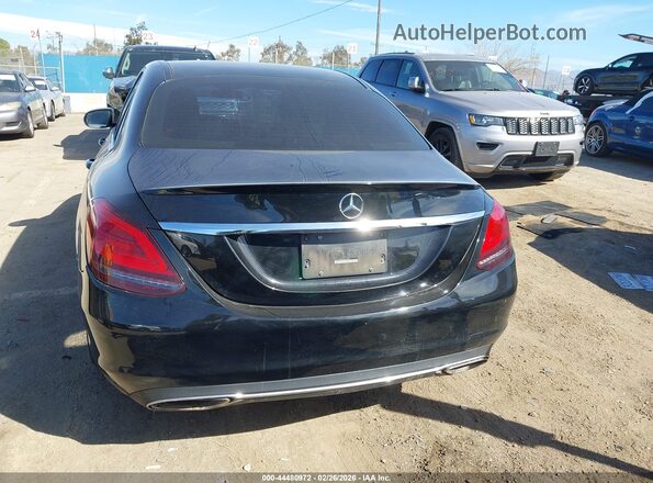 55SWF8DB3KU322573 2019 MERCEDES-BENZ C-CLASS Black 
