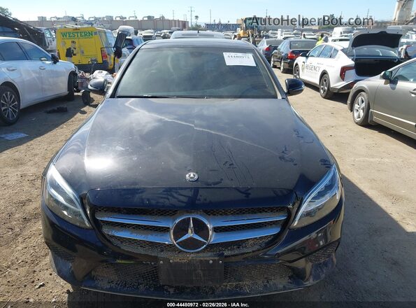 55SWF8DB3KU322573 2019 MERCEDES-BENZ C-CLASS Black Widok zestawu wskaźników