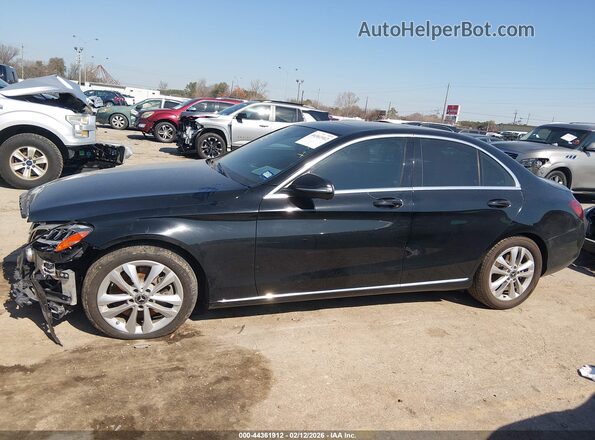 55SWF8DB4KU296128 2019 MERCEDES-BENZ C-CLASS Black Widok wnętrza 360 stopni