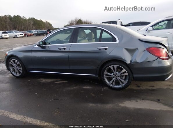 55SWF8DB4KU317043 2019 MERCEDES-BENZ C-CLASS Gray Панорамний вид салону 360°