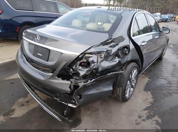 55SWF8DB4KU317043 2019 MERCEDES-BENZ C-CLASS Gray Вид спереду