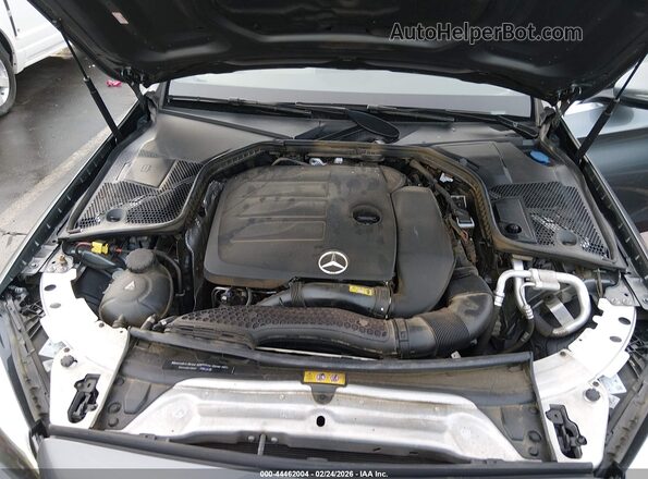 55SWF8DB4KU317043 2019 MERCEDES-BENZ C-CLASS Gray Вид ззаду