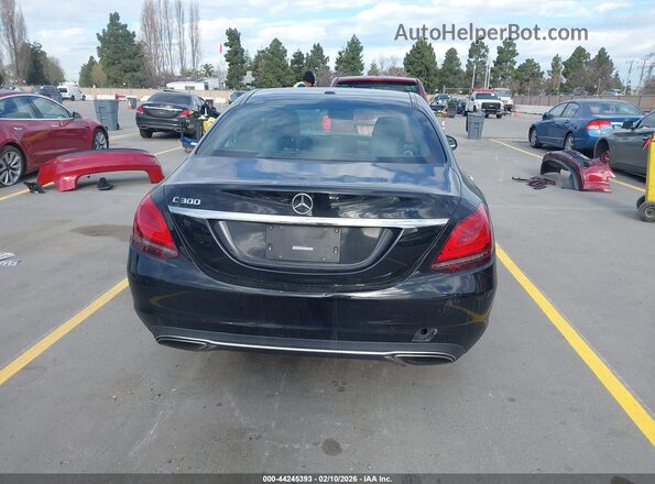 55SWF8DB5KU314751 2019 MERCEDES-BENZ C-CLASS Black 
