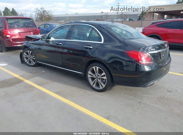 55SWF8DB5KU314751 2019 MERCEDES-BENZ C-CLASS Black Rear left
