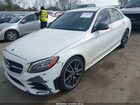 2019 Mercedes-benz C 300   White vin: 55SWF8DB6KU312586