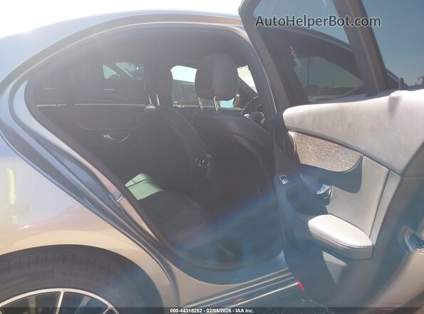 55SWF8DB8KU283253 2019 MERCEDES-BENZ C-CLASS Silver VIN կոդի պիտակի տեսք