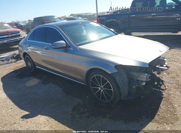 55SWF8DB8KU283253 2019 MERCEDES-BENZ C-CLASS Silver Առջևի աջ