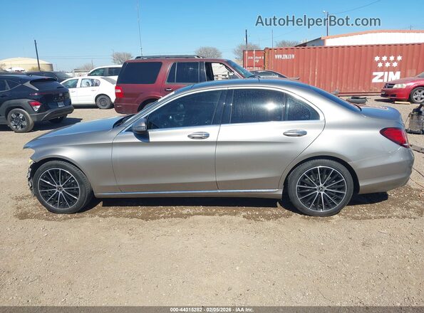 55SWF8DB8KU283253 2019 MERCEDES-BENZ C-CLASS Silver 