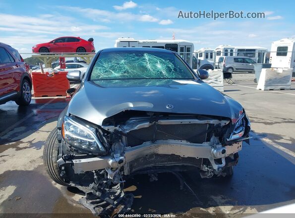 55SWF8DB8LU323560 2020 MERCEDES-BENZ C-CLASS Gray Սարքավորումների վահանակի տեսք