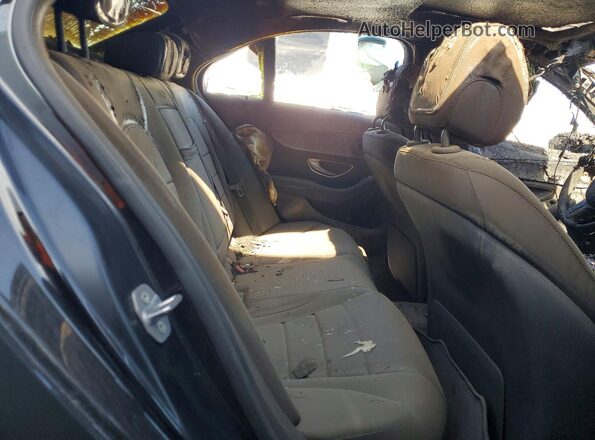 55SWF8DB9KU293175 2019 MERCEDES-BENZ C Black Widok tylnych siedzeń
