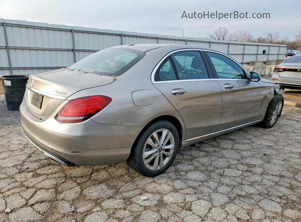 55SWF8EB5KU319415 2019 MERCEDES-BENZ C Silver Հետևի աջ
