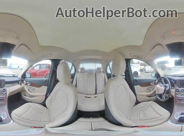 55SWF8EB9KU310815 2019 MERCEDES-BENZ C White Вид наклейки з VIN-кодом