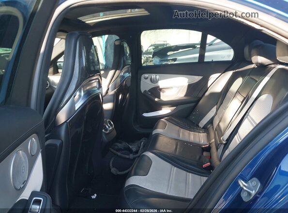 55SWF8HB1HU218120 2017 MERCEDES-BENZ AMG C 63 Синий 