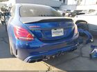 2017 Mercedes-benz Amg C 63 S Синий vin: 55SWF8HB1HU218120
