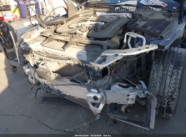 55SWF8HB1HU218120 2017 MERCEDES-BENZ AMG C 63 Синий Вид спереди