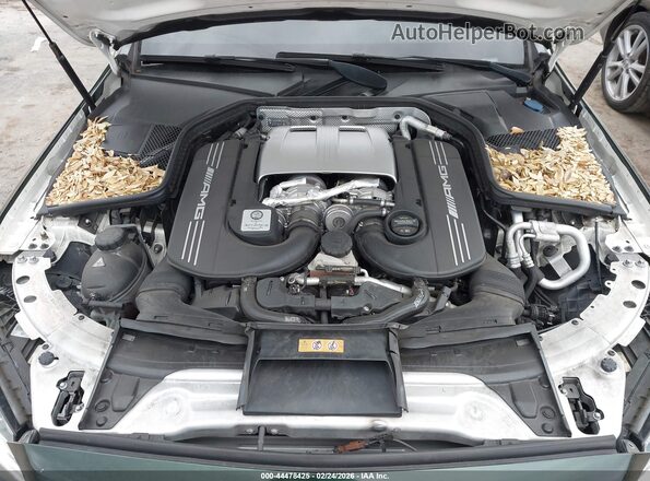 55SWF8HB8HU224142 2017 MERCEDES-BENZ AMG C 63 Green Вид ззаду