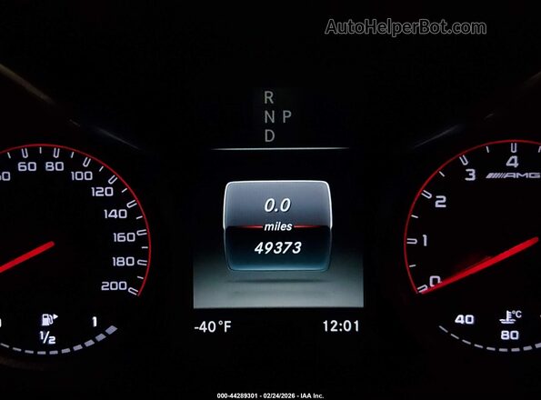 55SWF8HBXHU181651 2017 MERCEDES-BENZ AMG C 63 Белый Вид задних сидений