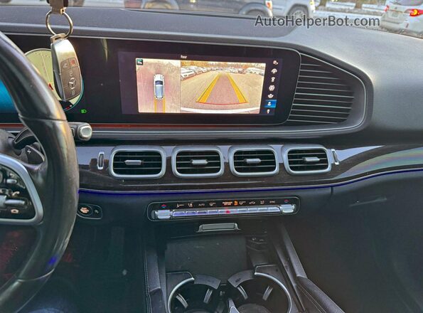 4JGFB4KB0LA182884 2020 MERCEDES-BENZ GLE-CLASS Золотой Вид задней части салона