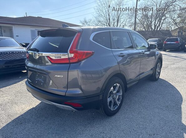 7FARW2H59JE047651 2018 HONDA CRV Gray Przód prawy