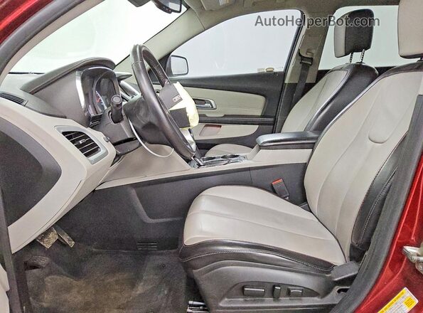 2GKFLPE38G6132944 2016 GMC TERRAIN Красный Вид панели приборов