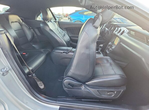 1FATP8UH6K5170365 2019 FORD MUSTANG Серебряный Вид задней части салона