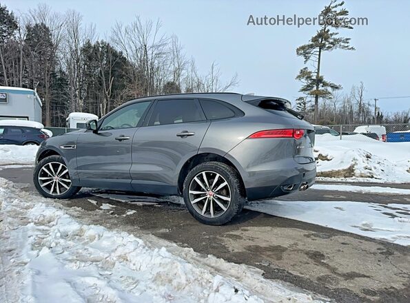 SADCK2FN4KA352120 2019 JAGUAR F-PACE Gray Delantero derecho