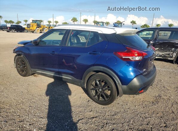 3N1CP5CU7KL491535 2019 NISSAN KICKS Blue Tył prawy