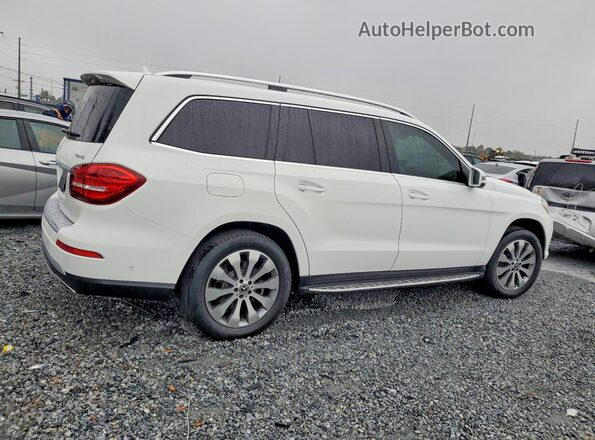 4JGDF6EE9HA966050 2017 MERCEDES-BENZ GLS Белый Передняя правая четверть