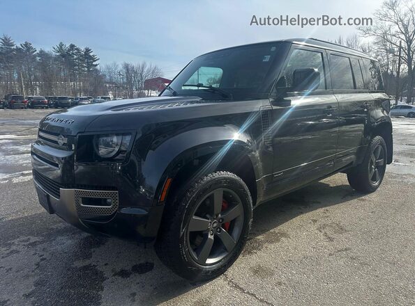 SALEX7EU3L2032786 2020 LAND ROVER DEFENDER Черный Задняя правая четверть