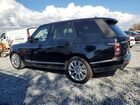 2016 Land Rover Range Rover Supercharged Черный vin: SALGS2EF8GA263741
