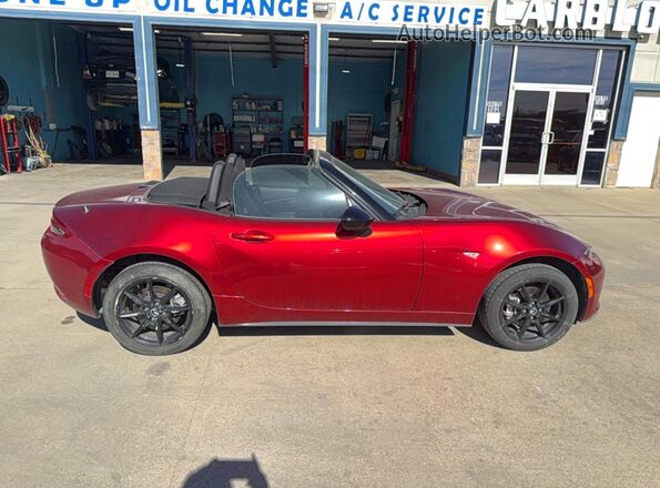 JM1NDAB70P0561948 2023 MAZDA MX-5 Красный Вид наклейки с VIN-кодом