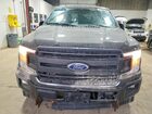 2019 Ford F150 Super Cab Gray vin: 1FTEX1CB8KKC28579