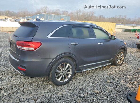 5XYPKDA50JG402199 2018 KIA SORENTO Серый Передняя правая четверть