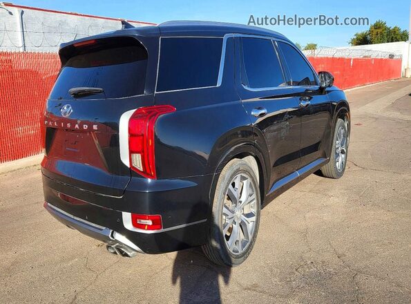 KM8R54HE3MU240752 2021 HYUNDAI PALISADE Синий Вид спереди