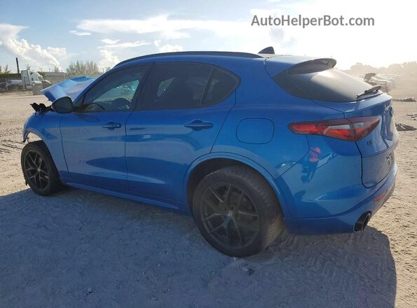 ZASPAKAN3L7C76581 2020 ALFA ROMEO STELVIO Blue Задня права чверть