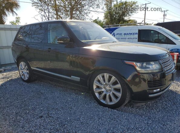 SALGS2EF8GA263741 2016 LAND ROVER RANGE Черный Вид спереди