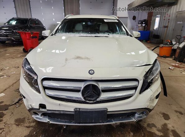 WDCTG4GB5HJ287794 2017 MERCEDES-BENZ GLA Белый Вид сзади