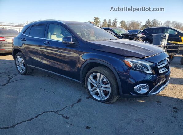 WDCTG4GB2KJ537645 2019 MERCEDES-BENZ GLA Черный Вид спереди