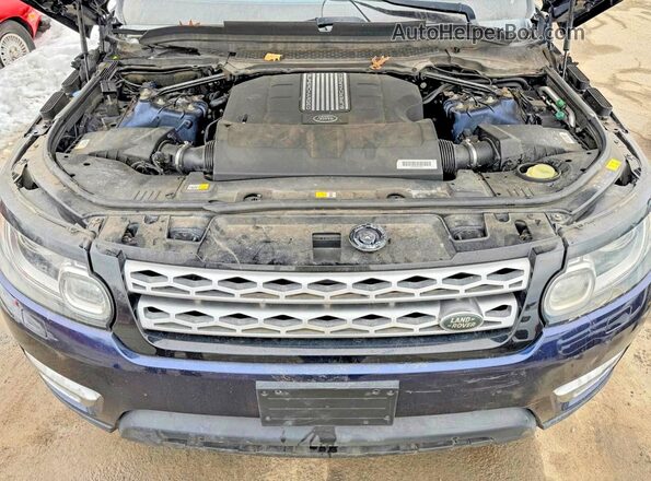 SALWR2VF1GA552189 2016 LAND ROVER RANGE Blue Dashboard view