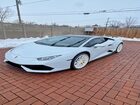 2015 Lamborghini Huracan White vin: ZHWUC1ZF8FLA03249