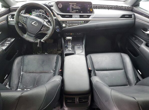 58AB21B16MU012946 2021 LEXUS ES Black Dashboard view