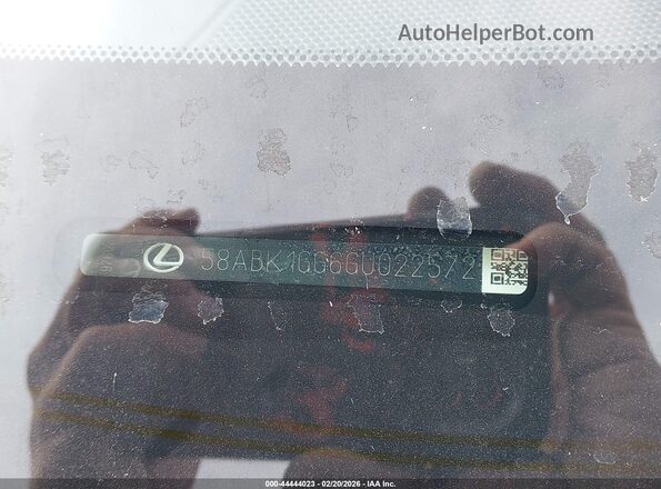 58ABK1GG6GU022572 2016 LEXUS ES 350 Gray Widok komory silnika