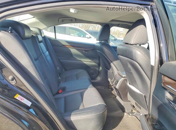 58ABK1GG6JU105488 2018 LEXUS ES Черный Вид задней части салона