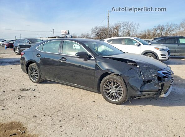 58ABK1GG6JU105488 2018 LEXUS ES Черный Передняя правая четверть